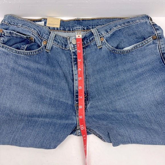 LEVI'S 541 ORIGINAL JEANS 34X34,REGULAR STRAIGHT FIT,PRE WASHED LOOK, ZIPPER FLY - Picture 8 of 13